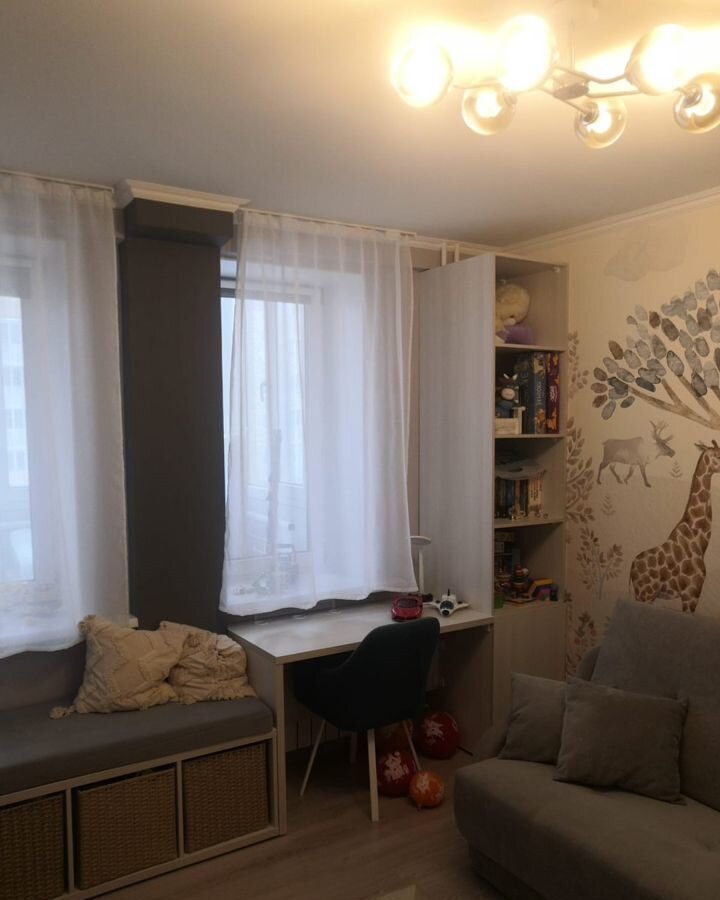 квартира г Омск п Чкаловский пр-кт Космический 14е р-н Октябрьский фото 10