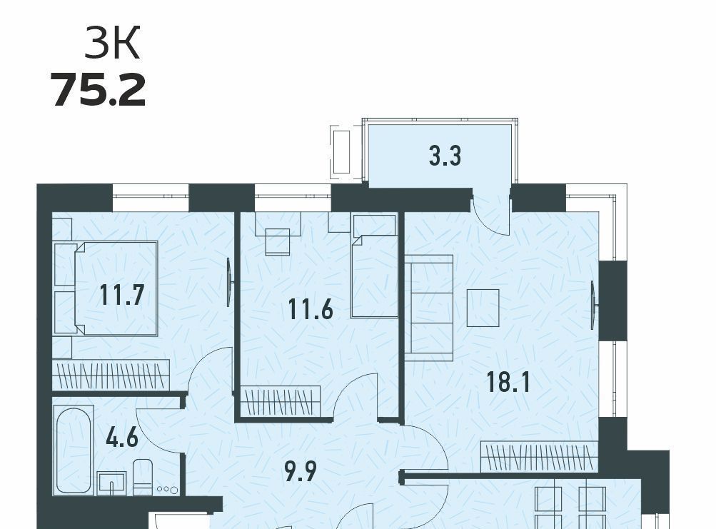 квартира г Пермь р-н Мотовилихинский ул Уинская 2 фото 1