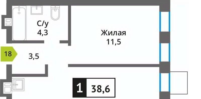 квартира г Красногорск мкр Опалиха Аникеевка фото 1