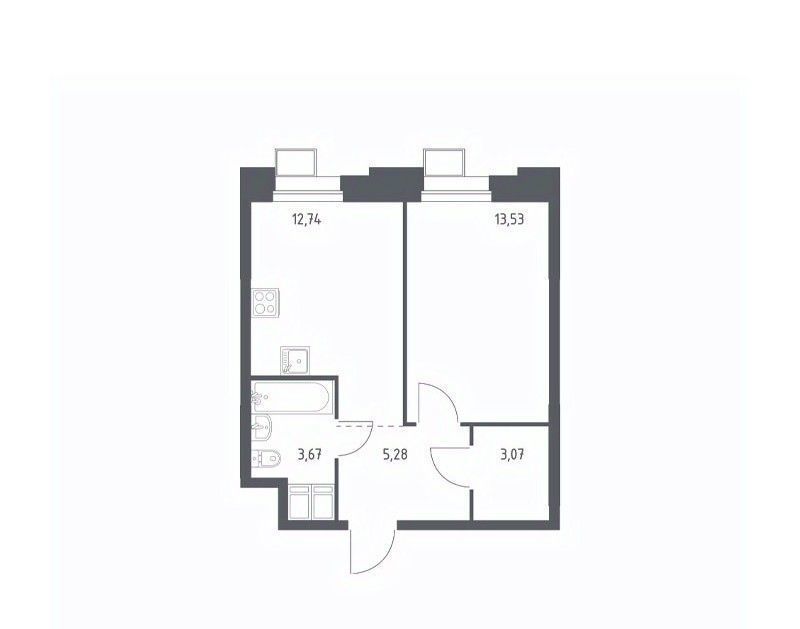 квартира г Москва п Мосрентген метро Тропарёво метро Румянцево мк, к 2. 4 фото 1