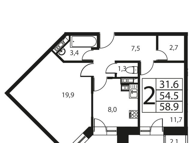 ЖК «Три квартала» Зябликово, к 12 фото