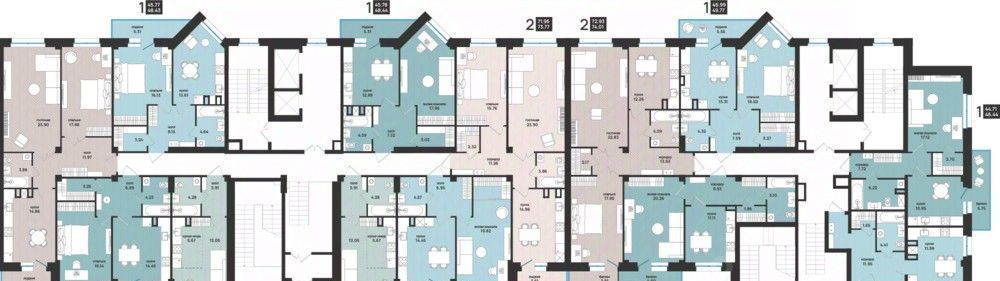 квартира г Архангельск Октябрьский ул Свободы 16 фото 2