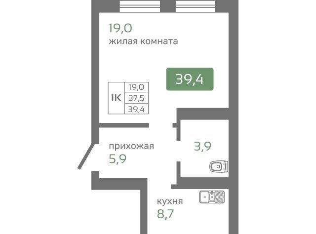 квартира г Красноярск р-н Октябрьский ул Норильская с 2 фото 1