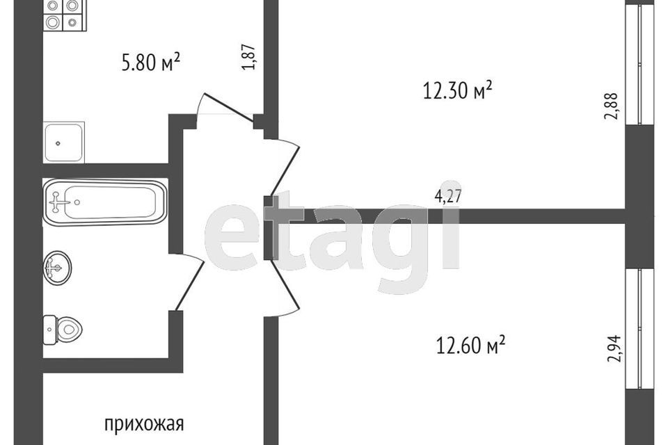 комната г Сургут ул Республики 65 Сургутский район фото 10