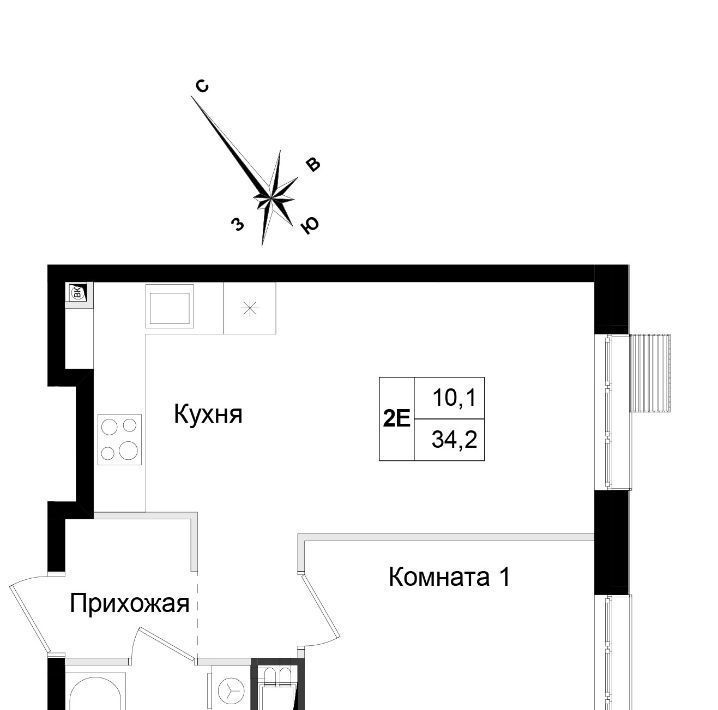 квартира г Химки ЖК «Две Столицы» Молжаниново фото 2