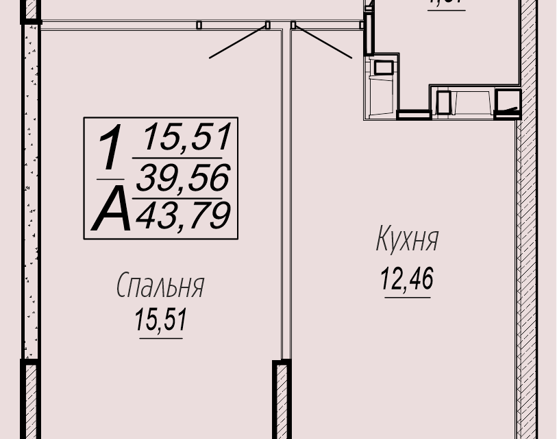 квартира г Краснодар ул Агрономическая 2/1 муниципальное образование Краснодар фото 2