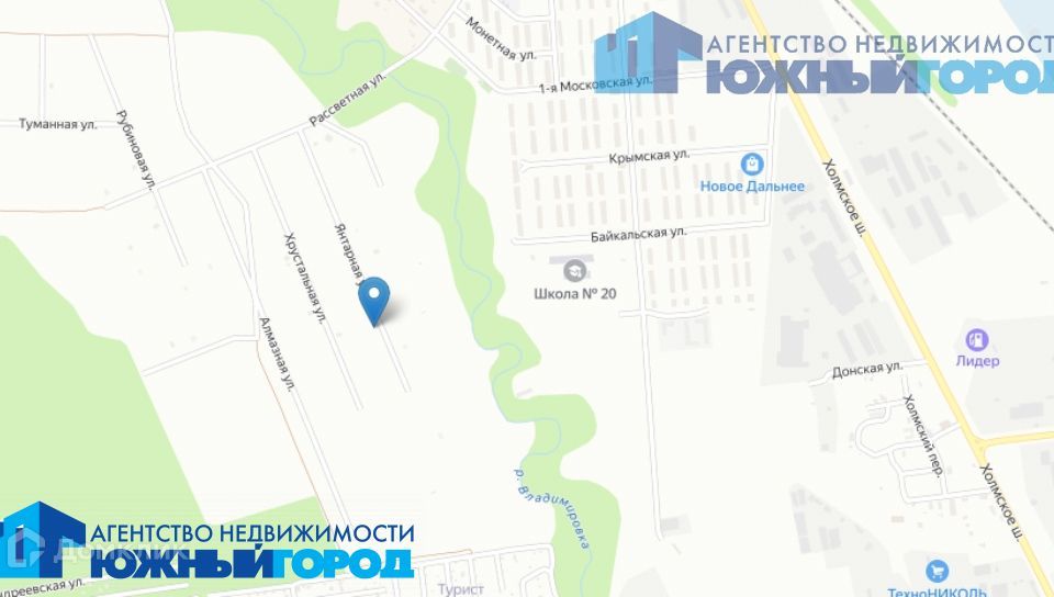 земля г Южно-Сахалинск с Дальнее ул Янтарная городской округ Южно-Сахалинск фото 1