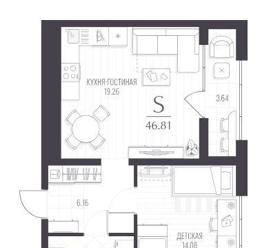 квартира г Курск р-н Центральный ул Чехова 3 фото 1