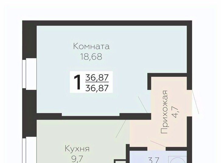 квартира г Подольск микрорайон Красная Горка ул Садовая 3к/1 Силикатная фото 1