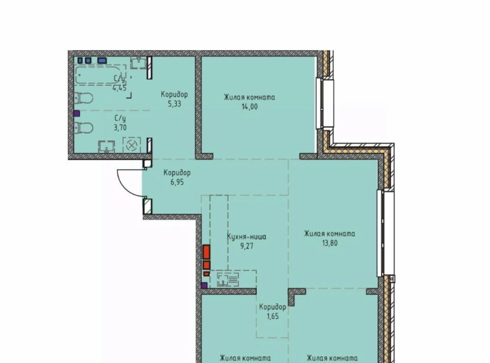 квартира г Иркутск р-н Правобережный ул Култукская фото 1