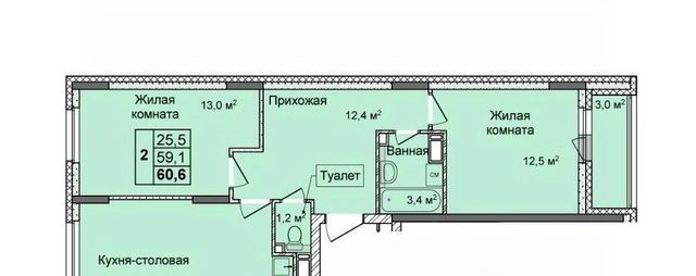 Кооперативный Буревестник ЖК «Дома на Культуре» кв-л фото