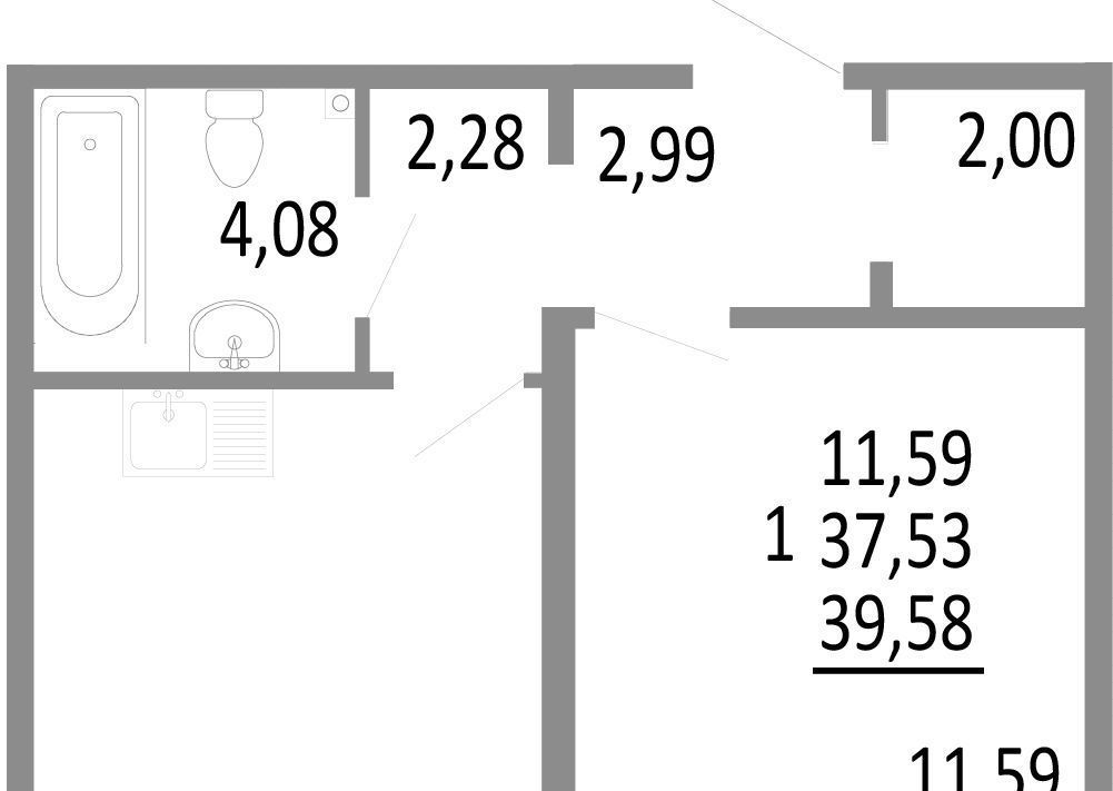 квартира г Екатеринбург Чкаловская ЖК Притяжение фото 1