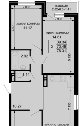 р-н Прикубанский микрорайон Сады Калинина дом 30/4 фото