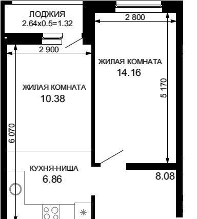 р-н Прикубанский микрорайон Сады Калинина ул Средняя 30/7 фото