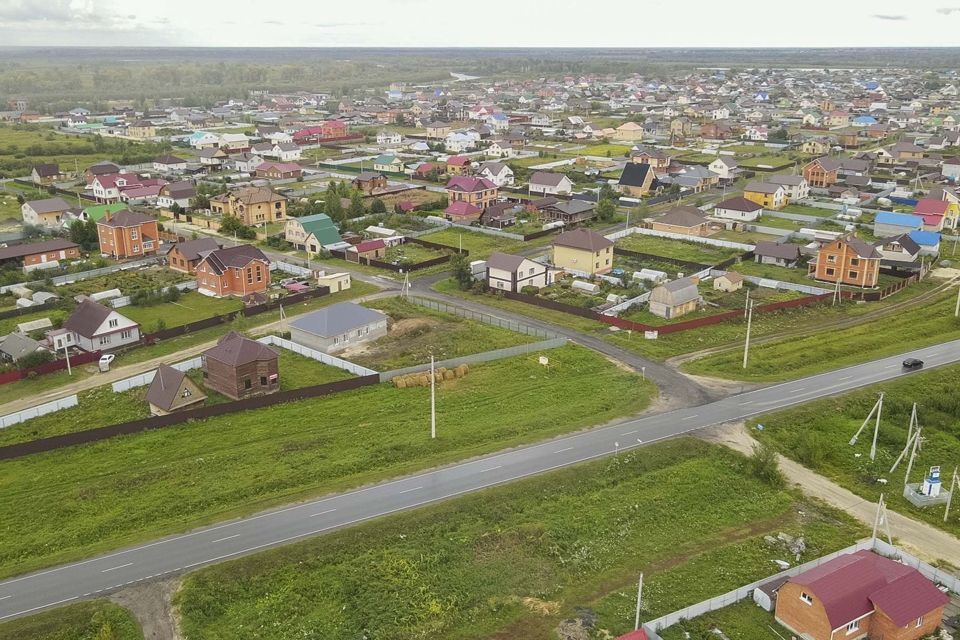 земля р-н Тюменский с Чикча коттеджный посёлок Высокий берег фото 1