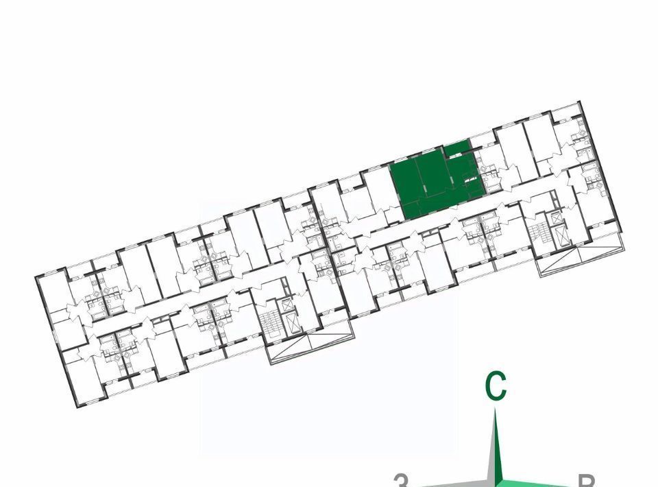 квартира г Владимир р-н Октябрьский б-р Сталинградский 5 фото 3