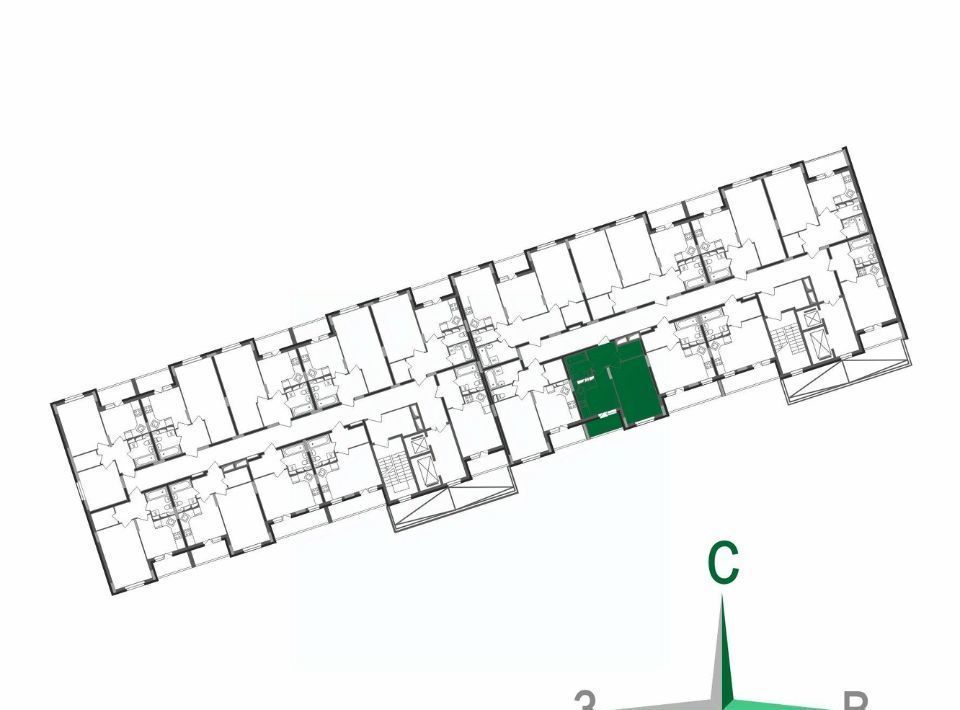 квартира г Владимир р-н Октябрьский б-р Сталинградский 5 фото 4