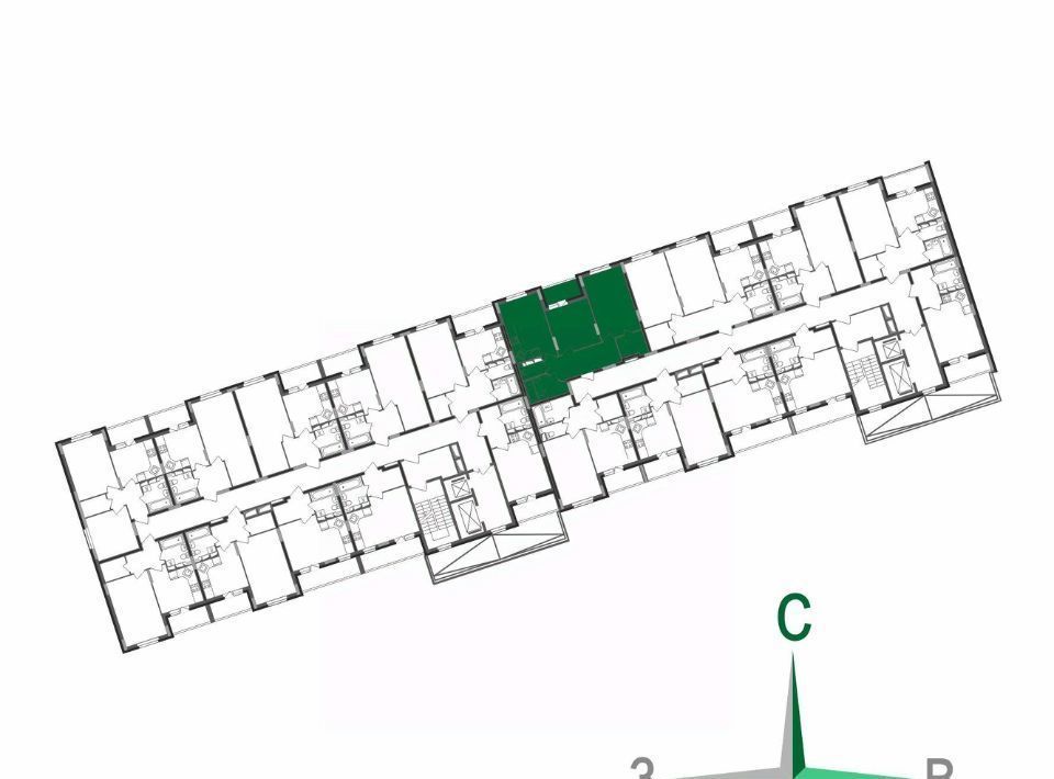 квартира г Владимир р-н Октябрьский б-р Сталинградский 5 фото 3