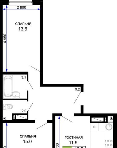 р-н Прикубанский ул Домбайская 57к/9 фото