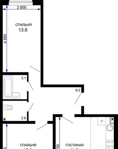 р-н Прикубанский дом 57к/9 фото