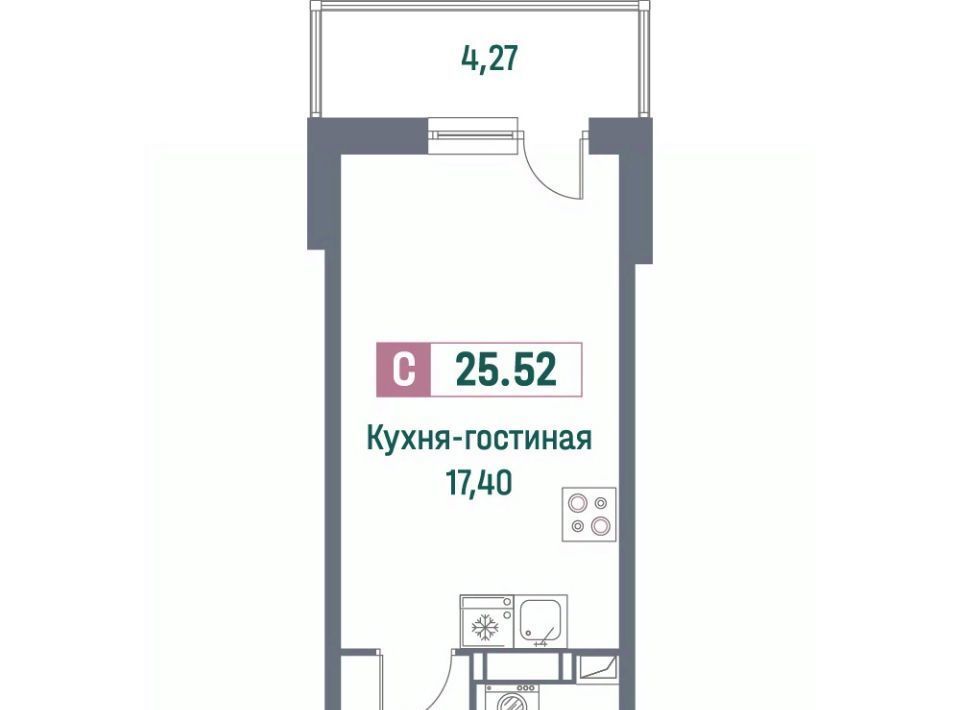 квартира р-н Всеволожский г Мурино ЖК «Фотограф» Девяткино фото 1