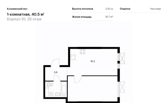 мкр Белая дача Кузьминский лес к 10, Котельники фото
