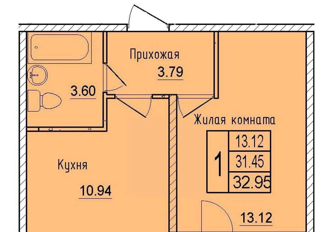 квартира г Краснодар р-н Карасунский Новознаменский ДНТ, ул. Дальневосточная фото 1