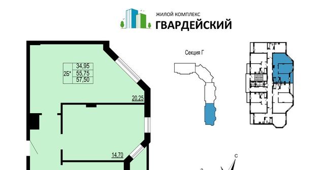 мкр Юрьевец р-н Ленинский 7-й кв-л фото