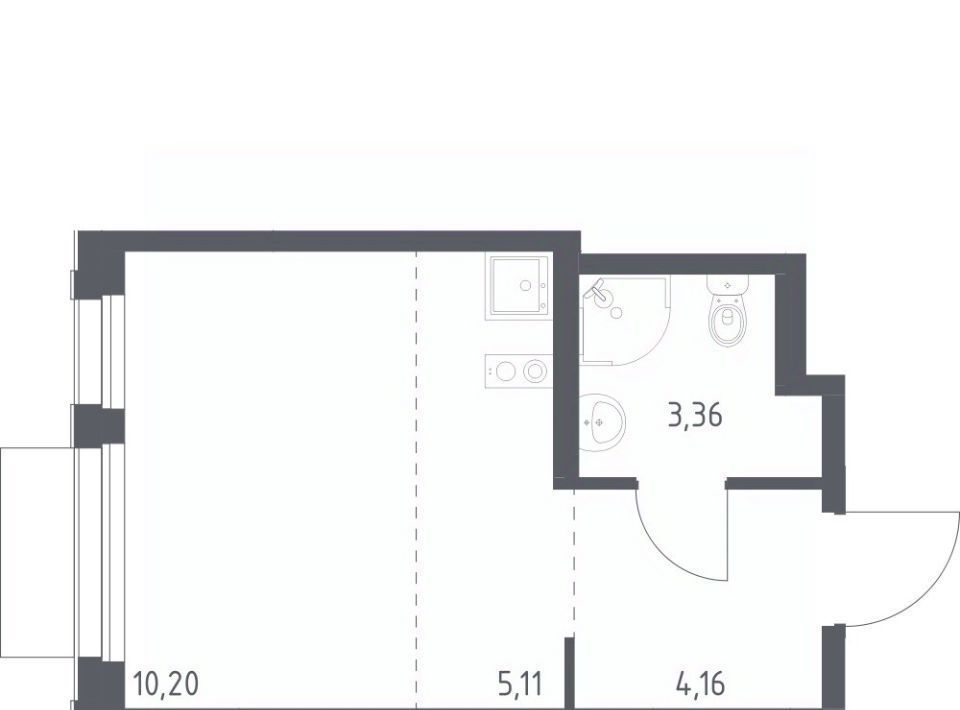 квартира г Москва п Кокошкино Кокошкино, № 37 кв-л фото 1