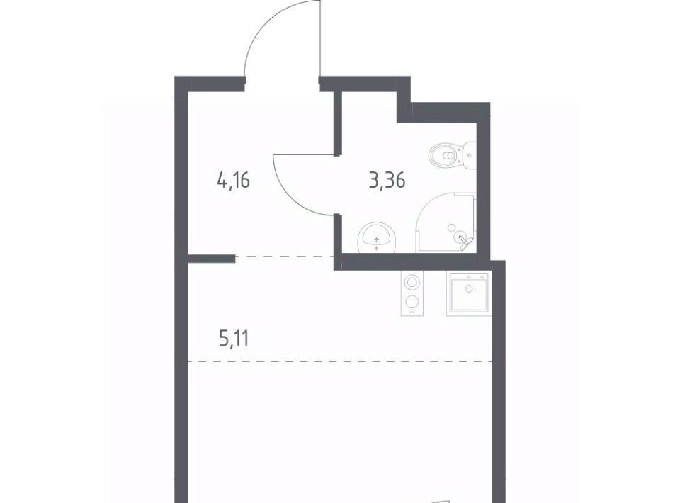 квартира г Москва п Кокошкино Кокошкино, № 37 кв-л фото 1