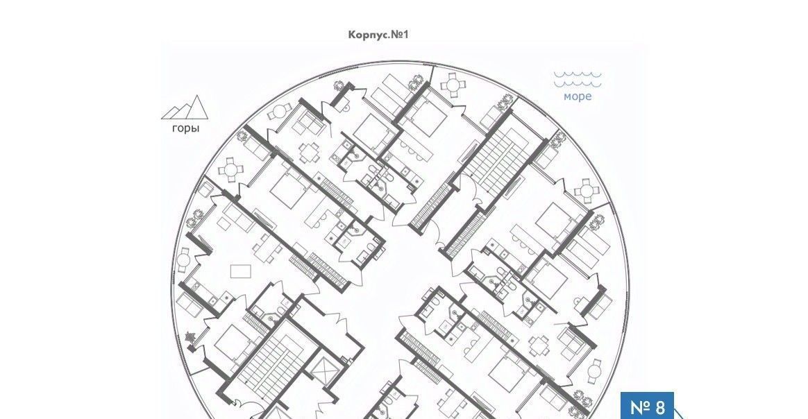 квартира г Алушта с Виноградное ул Сусловой 3 фото 2