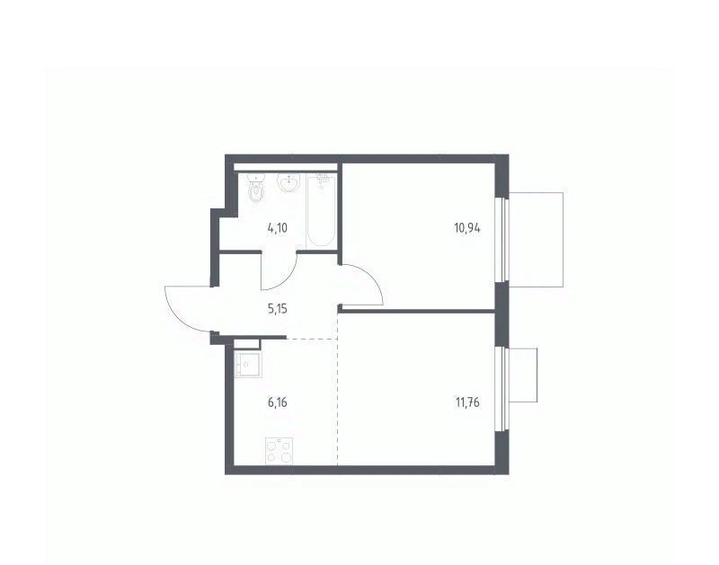 квартира г Видное ЖК Горки Парк Зябликово фото 1