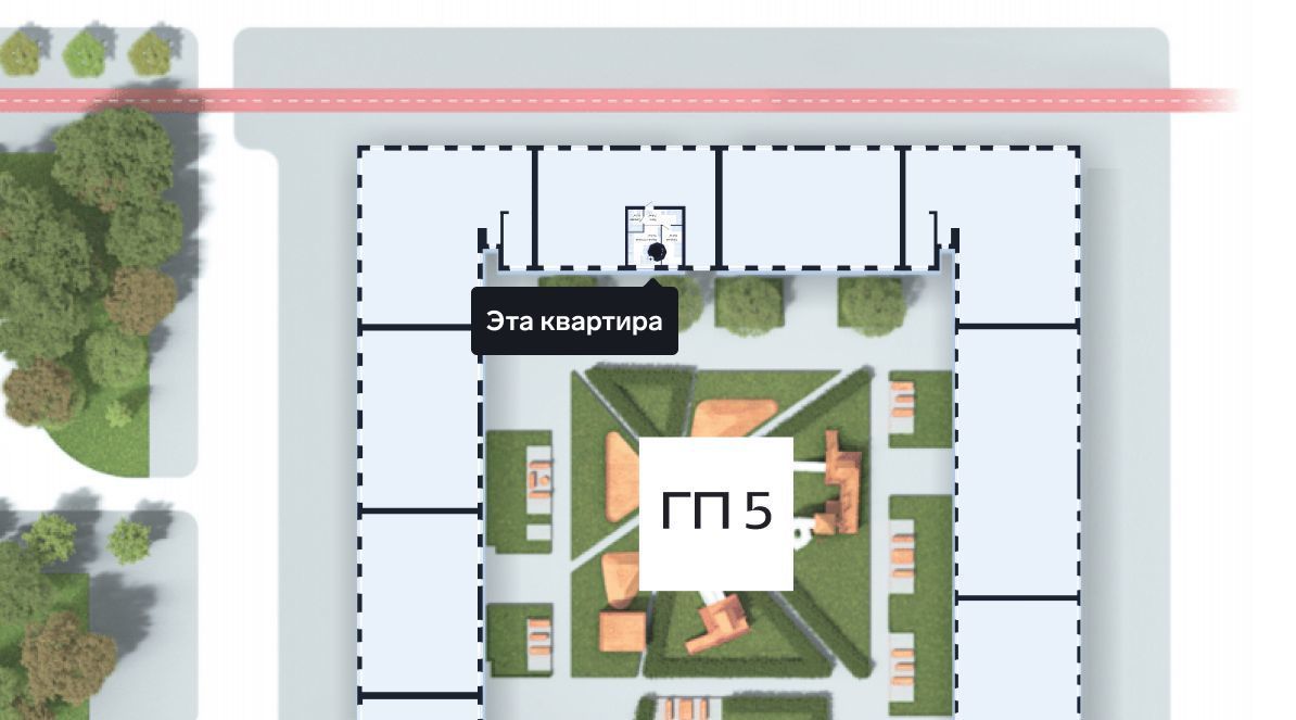 квартира г Тюмень р-н Центральный ул Новгородская 22 фото 2