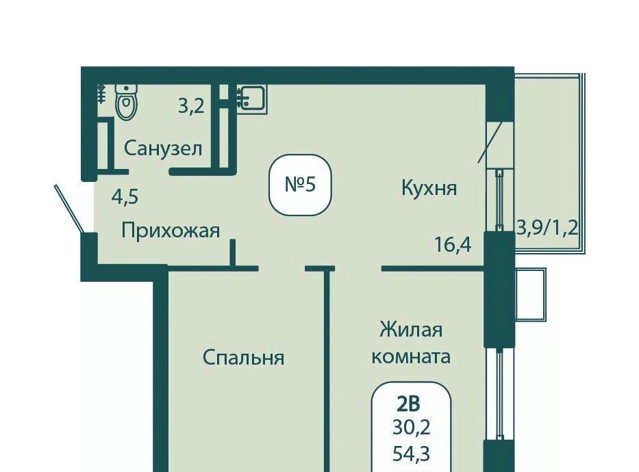 квартира городской округ Солнечногорск рп Андреевка ЖК «Андреевка» 5 Зеленоград — Крюково фото 1