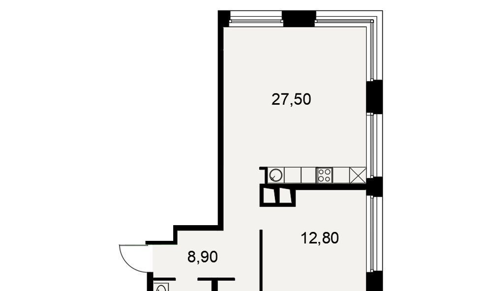 квартира г Рязань р-н Московский ш Московское 49к/1 фото 1