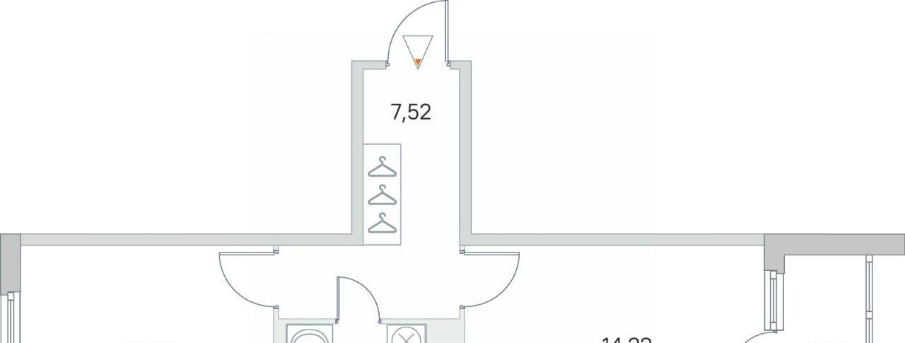 квартира р-н Всеволожский п Янино-1 ЖК Ясно-Янино Заневское городское поселение, Проспект Большевиков фото 1