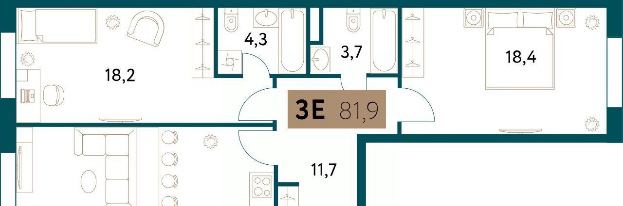 квартира г Москва метро Раменки ул Винницкая 8к/2 фото 1