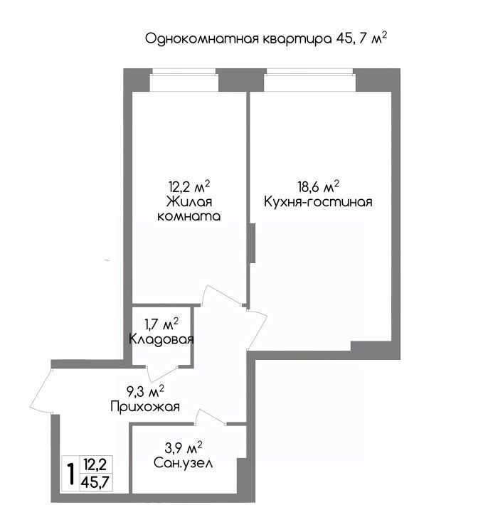 квартира г Тула п Западный 2-й ул Маяковского 39 п Скуратовский р-н Центральный фото 1