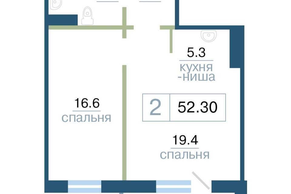 квартира г Красноярск ул Дубровинского городской округ Красноярск фото 1