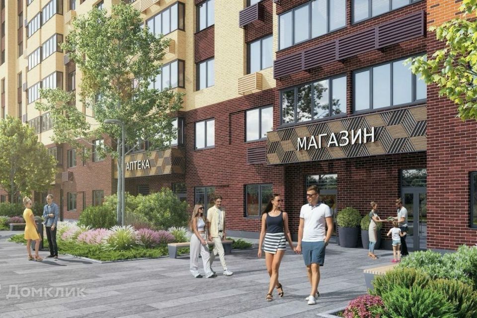 квартира г Краснодар ул им. Владимира Жириновского 1к/4 муниципальное образование Краснодар фото 3