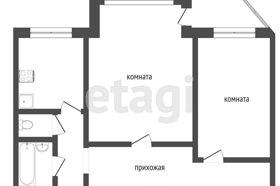 квартира г Надым ул Строителей 3 Надымский район фото 1