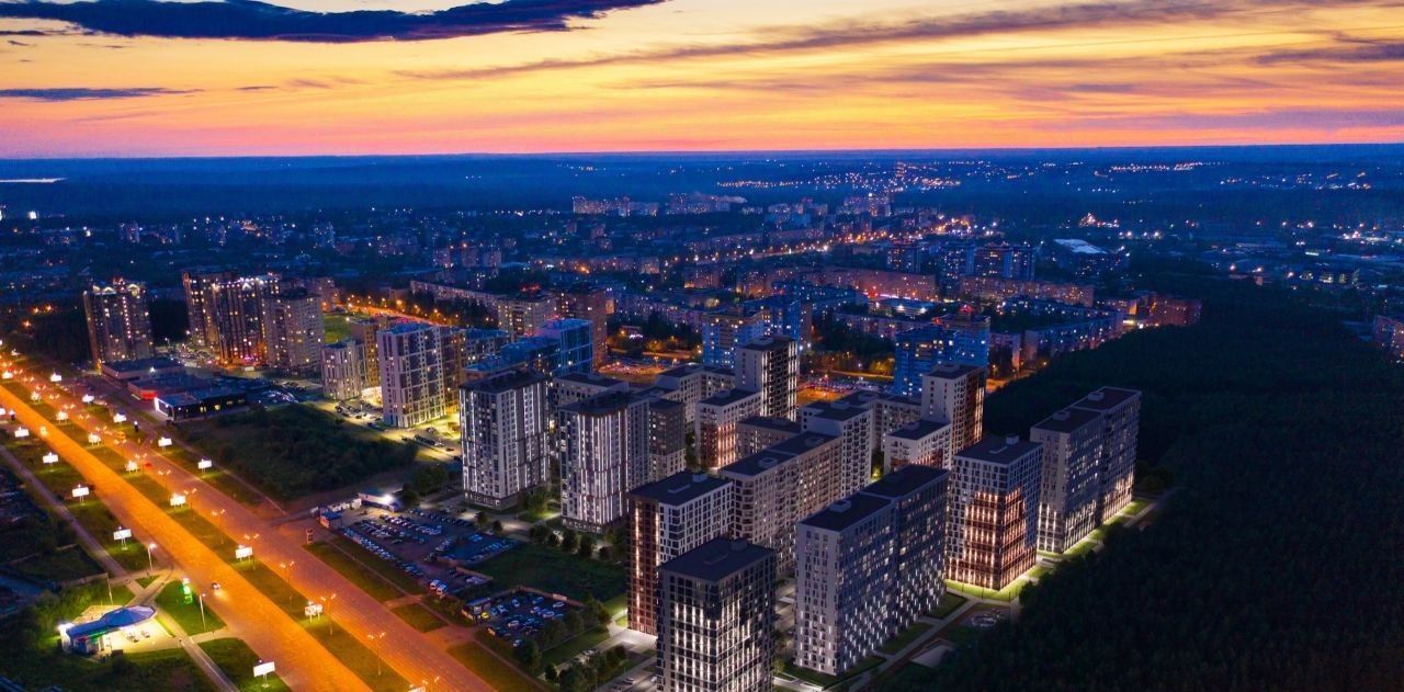 квартира г Ижевск р-н Устиновский Автопроизводство ЖК «Норвежский лес» 12 жилрайон фото 4