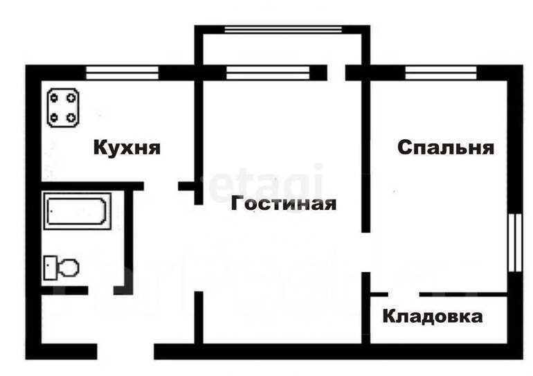 квартира г Тула р-н Зареченский ул Малые Гончары 6 фото 20