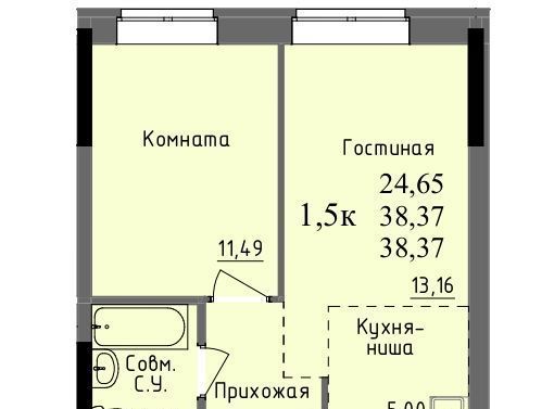 квартира г Ижевск р-н Первомайский проезд Ключевой 23а Поселок фото 1