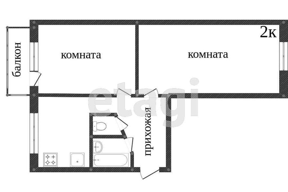 квартира г Сургут ул Студенческая 19 Сургутский район фото 1