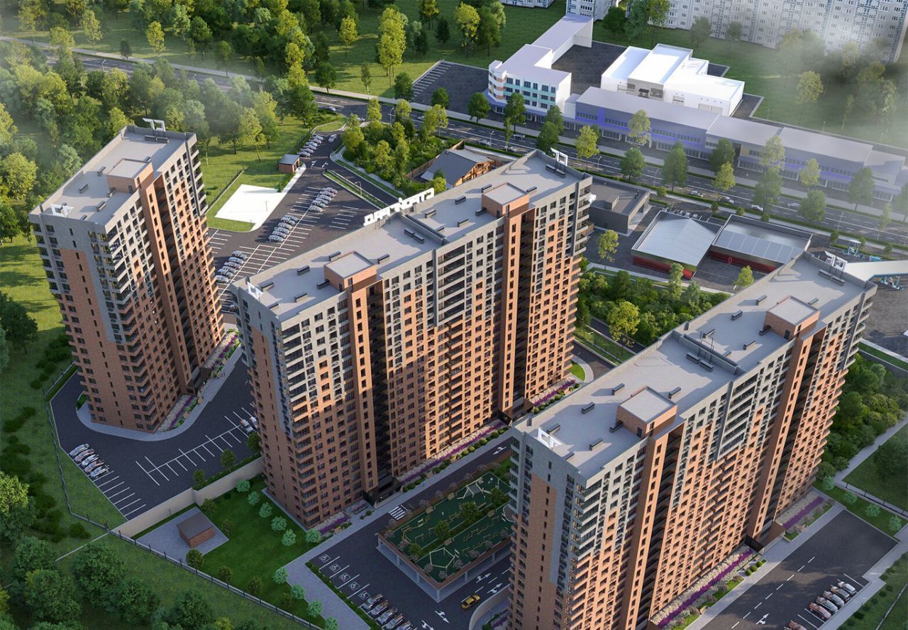 квартира г Ставрополь р-н Ленинский ЖК «Квартал 204» № 10 мкр фото 2