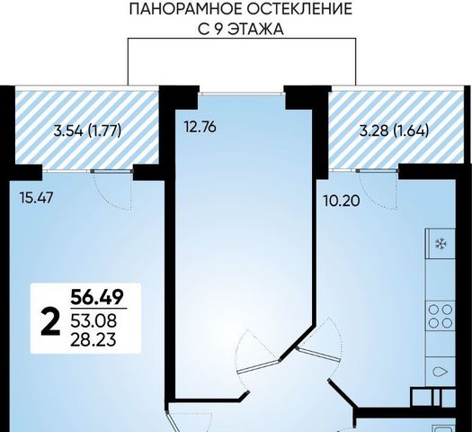 р-н Прикубанский микрорайон «Губернский» фото