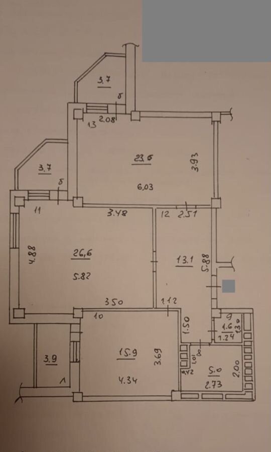 квартира г Самара р-н Промышленный просека 5-я 125 фото 12