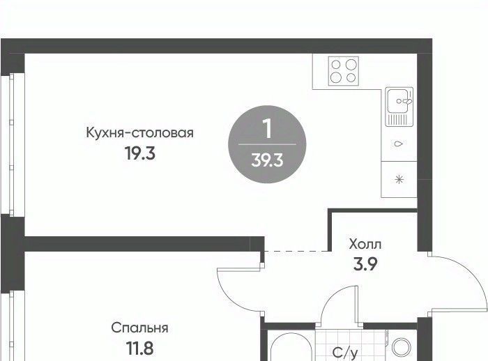 квартира г Екатеринбург Ботаническая Солнечный жилрайон фото 1