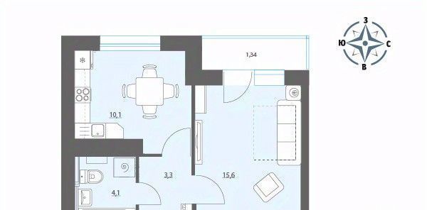 квартира г Воронеж р-н Центральный ул Загоровского 7к/4 фото 1